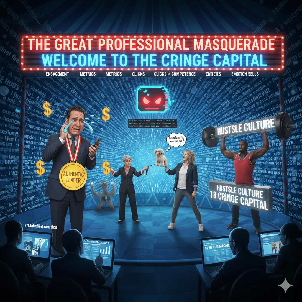 How LinkedIn Became the Cringe Capital of Professional Buffoonery